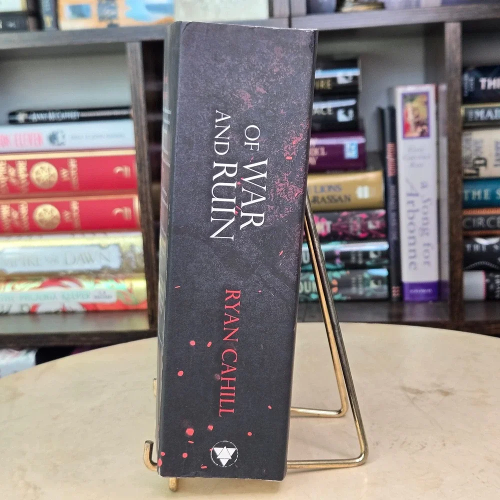 Of War and Ruin by Ryan Cahill *Signed and Stamped Indie Edition, First Edition*